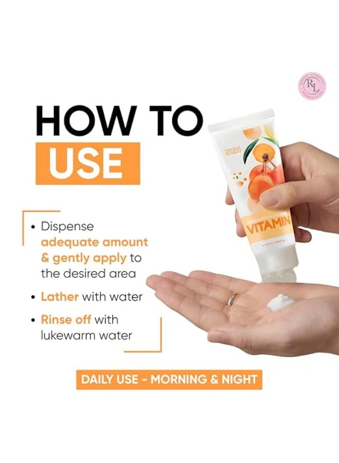 tenzero Vitamin Balancing Foam Cleanser 100ml - Image 2